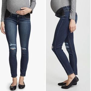 NEW PAIGE Women's‎ Maternity Verdugo Ankle Skinny Jeans, 29